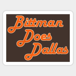 Bittman Does Dallas Sticker